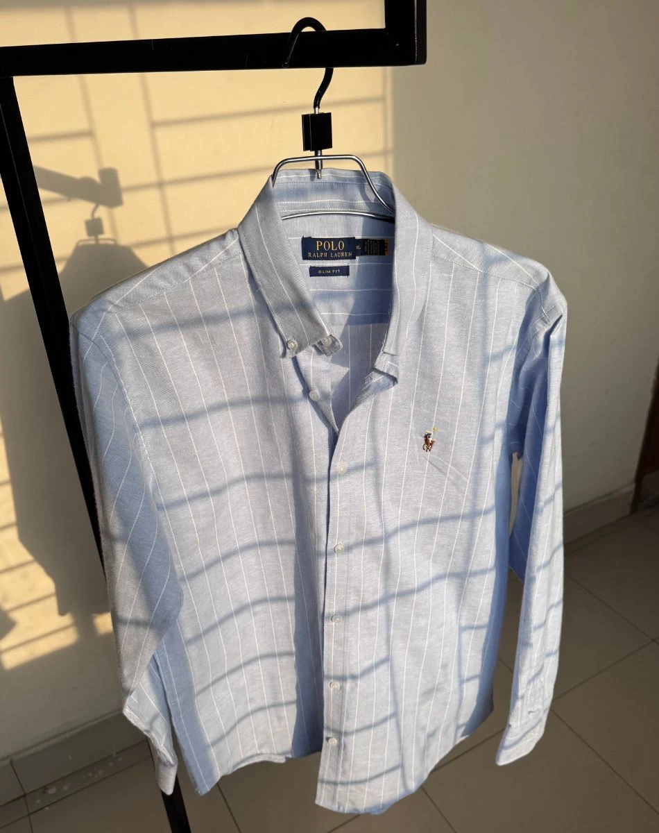 Stripe Sky Blue & White - ST2601003